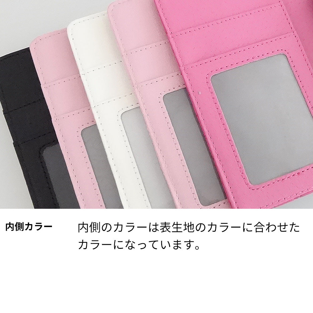 AQUOS SH-M04-A ハートのキルトデコ 手帳型ケース 耐衝撃
