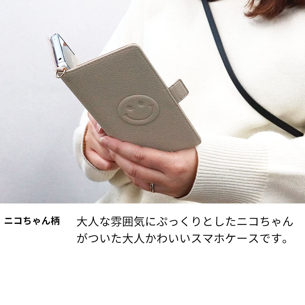ニコちゃん 手帳型スマホケース 耐衝撃