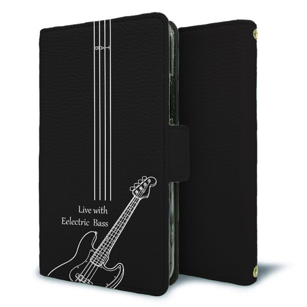 arrows We A101FC 私の楽器 手帳型 ミラー スタンド機能付 耐衝撃