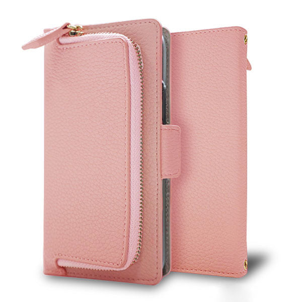 BASIO active SHG09 au 財布付きスマホケース コインケース付き Simple ポケット 耐衝撃