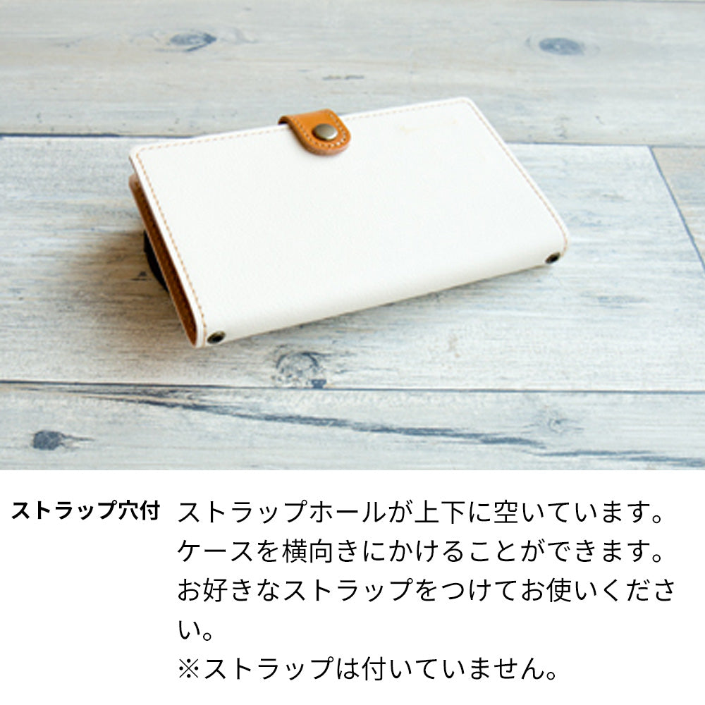 AQUOS wish3 A302SH Y!mobile 刺繍 パンダ 手帳型ケース 耐衝撃