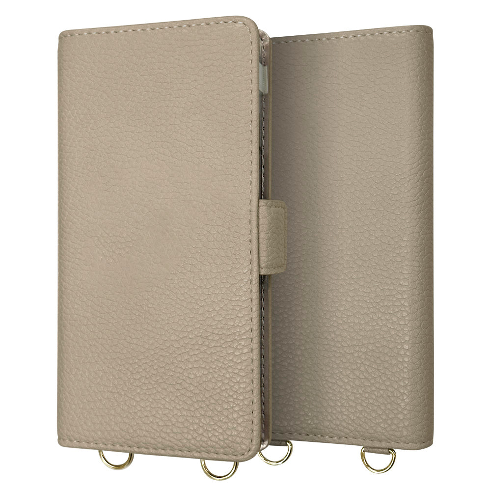 DIGNO BX2 A101KC SoftBank スマホショルダー 手帳型 縦向き くすみカラー スタンド機能付