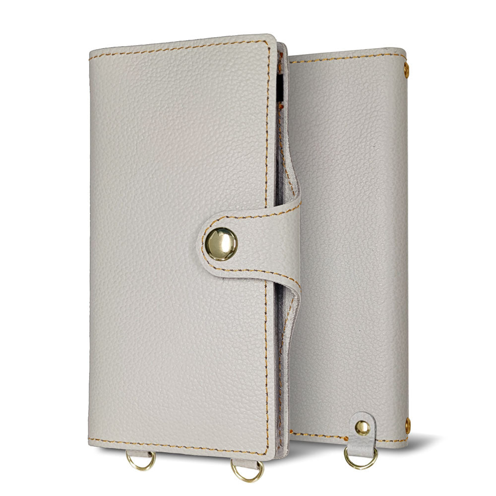 BASIO active SHG09 au 姫路レザー new シュリンクレザー ナチュラルカラー スマホケース手帳型 ベルト付き 本革 耐衝撃