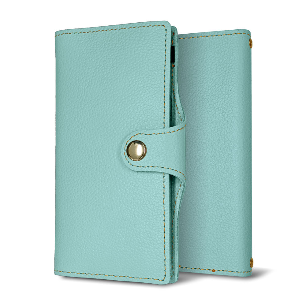 Xperia 10 III SOG04 au 姫路レザー new シュリンクレザー ナチュラルカラー スマホケース手帳型 ベルト付き 本革 耐衝撃