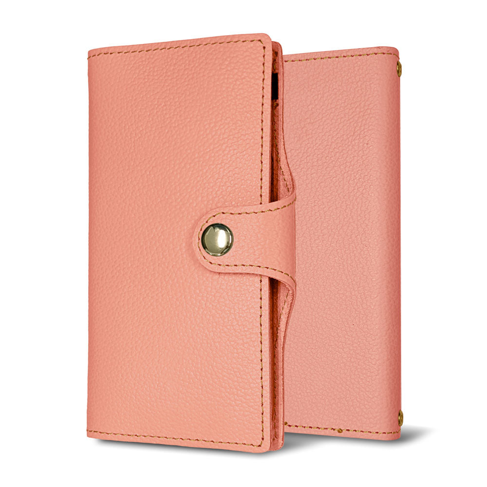 arrows U 801FJ SoftBank 姫路レザー new シュリンクレザー ナチュラルカラー スマホケース手帳型 ベルト付き 本革 耐衝撃