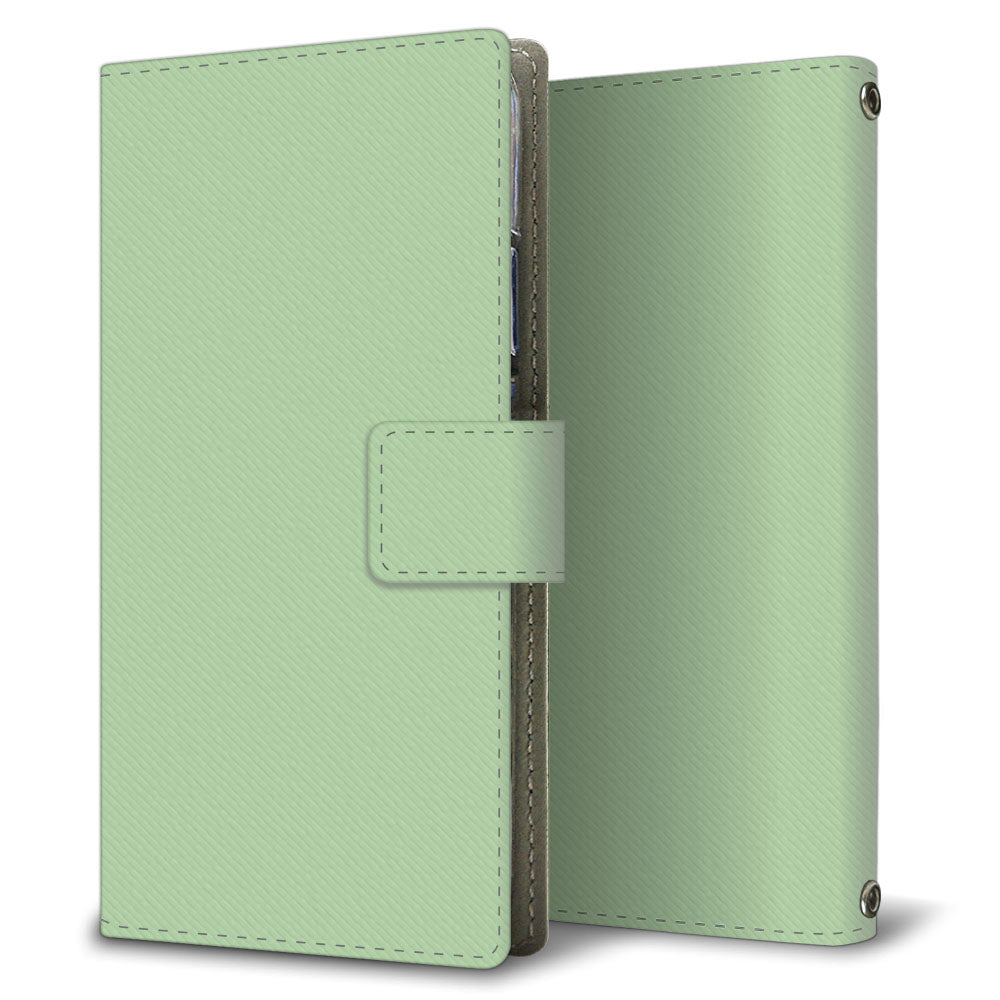 Xperia 1 II SOG01 au みんなのくすみカラー 大人かわいい 手帳型ケース 耐衝撃