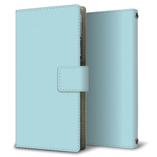 Xperia 1 VII SOG15 au みんなのくすみカラー 大人かわいい 手帳型ケース 耐衝撃