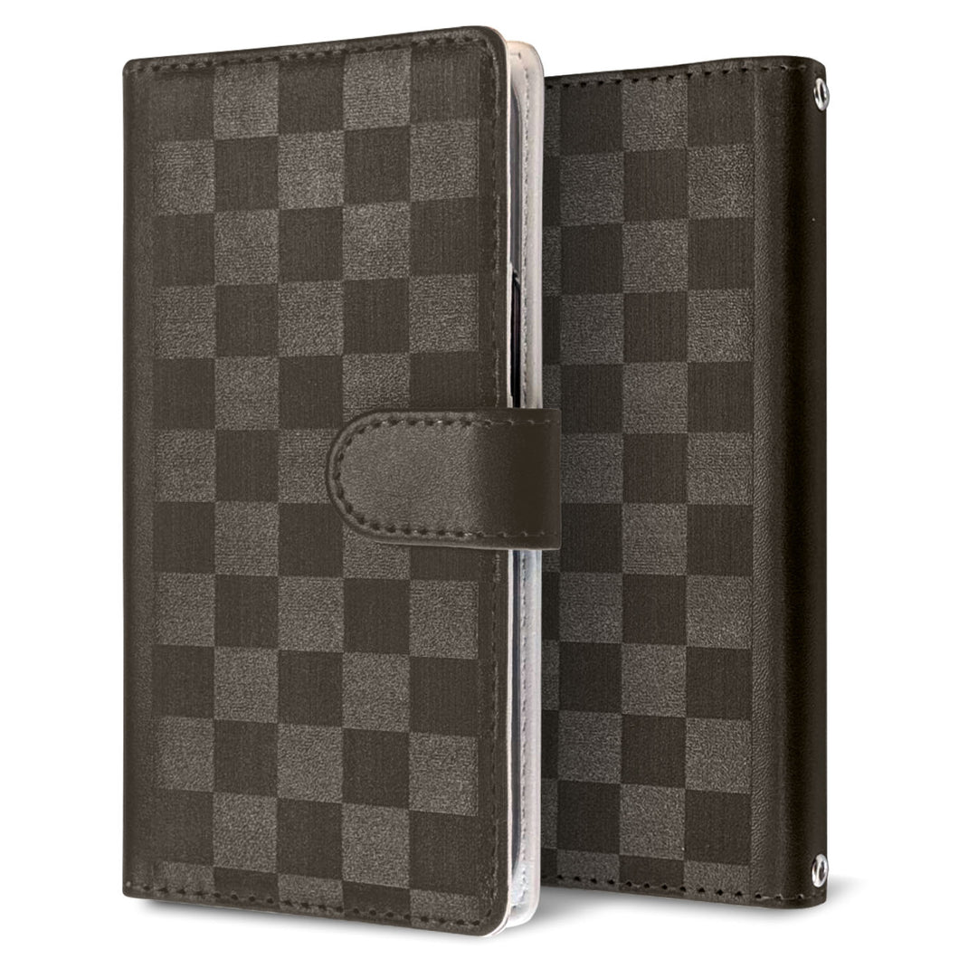 Xiaomi 13T Pro A301XM SoftBank かくれ市松模様 手帳型ケース 耐衝撃