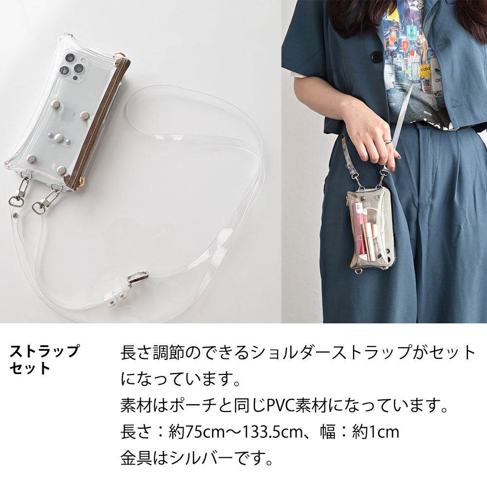 iPhone14 Plus アクスタが入るスマホケース 回転式 スマホショルダー