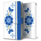 シンプルスマホ3 509SH SoftBank 昭和レトロ 花柄 高画質仕上げ プリント手帳型ケース