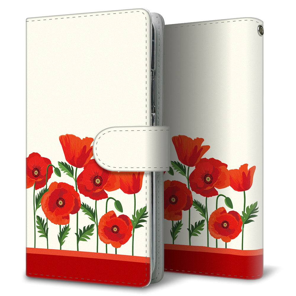 Xiaomi Redmi 12C 昭和レトロ 花柄 高画質仕上げ プリント手帳型ケース 耐衝撃