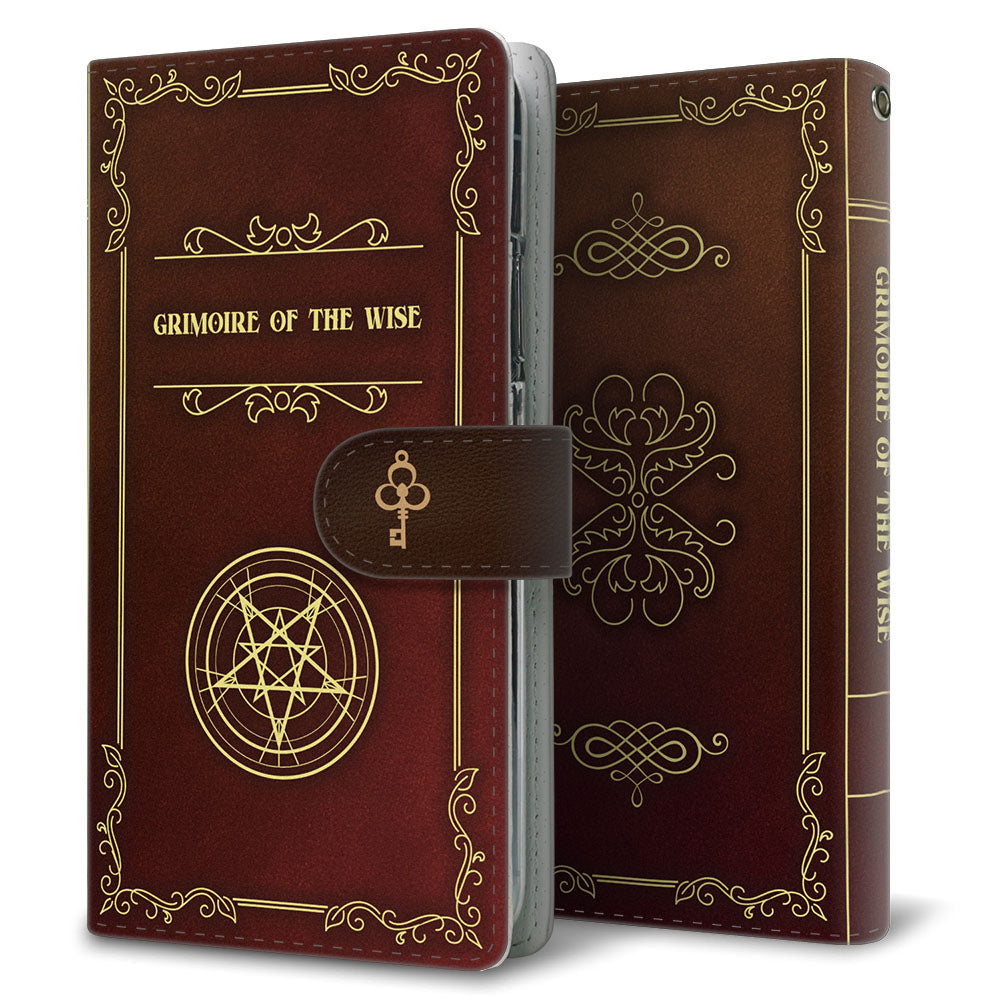 Galaxy S26 SM-S942Z SoftBank グリモワール 魔法使いのスマホケース 高画質仕上げ プリント手帳型ケース 耐衝撃