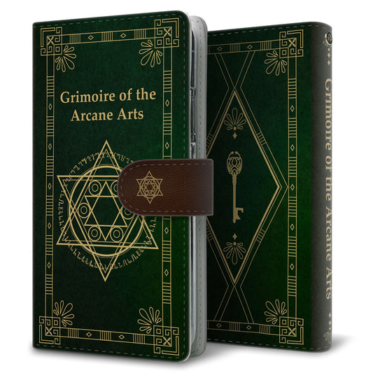 arrows We FCG01 グリモワール 魔法使いのスマホケース 高画質仕上げ プリント手帳型ケース 耐衝撃