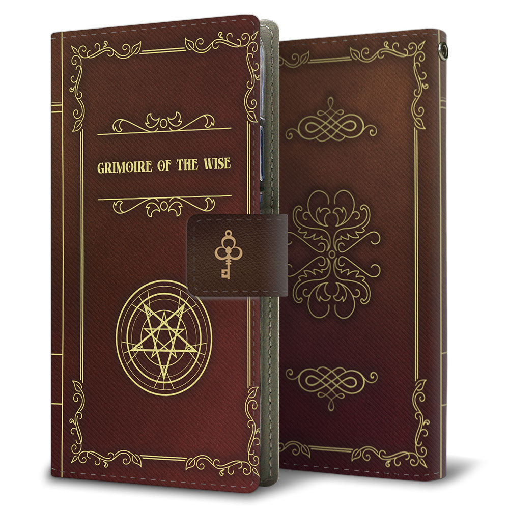 Google Pixel 3a グリモワール 魔法使いのスマホケース 高画質仕上げ プリント手帳型ケース 耐衝撃