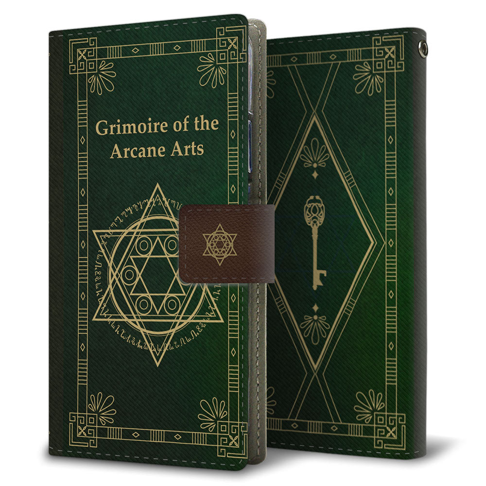 arrows We2 FCG02 au グリモワール 魔法使いのスマホケース 高画質仕上げ プリント手帳型ケース 耐衝撃