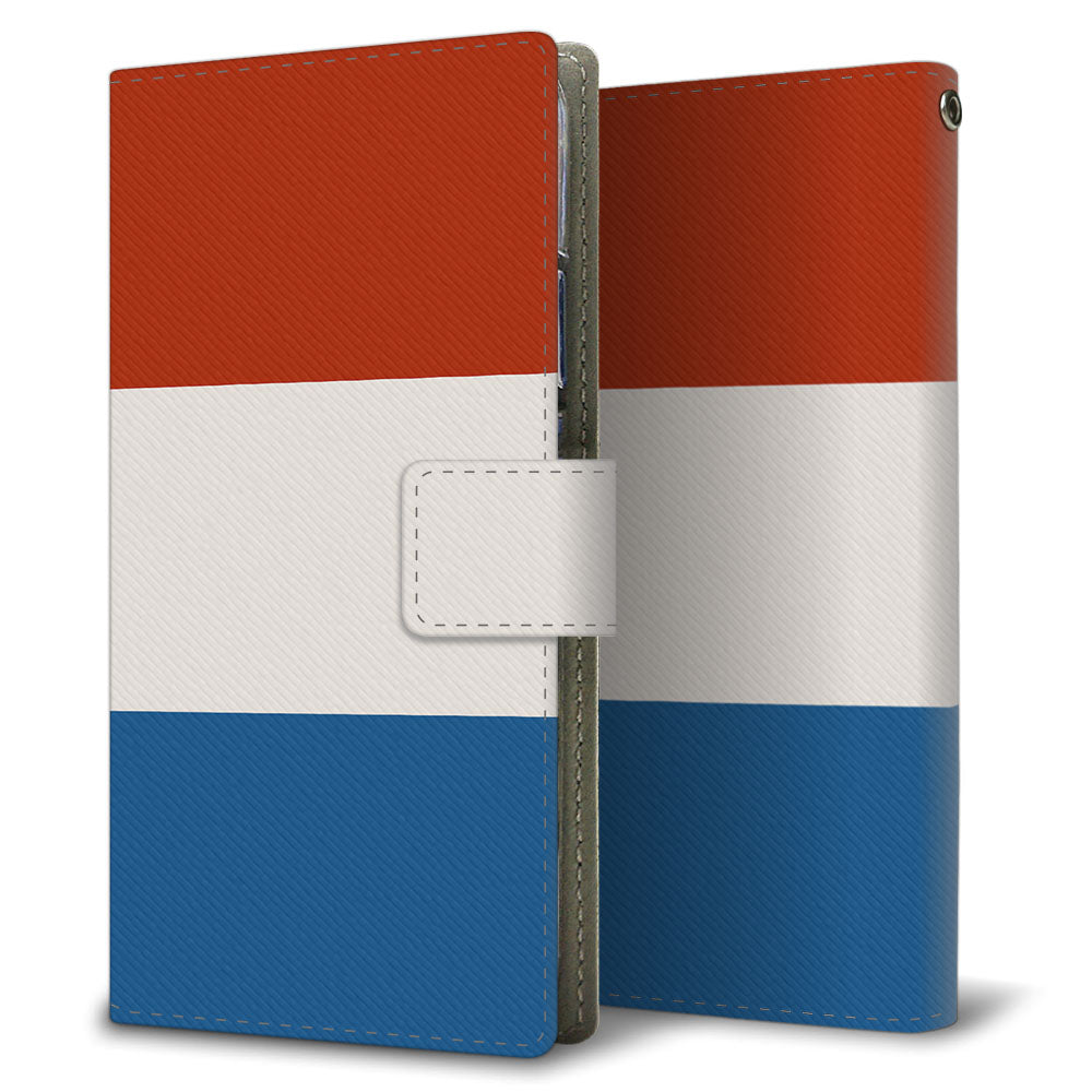 Google Pixel 4 XL かわいいトリコロール プリント手帳型ケース 耐衝撃