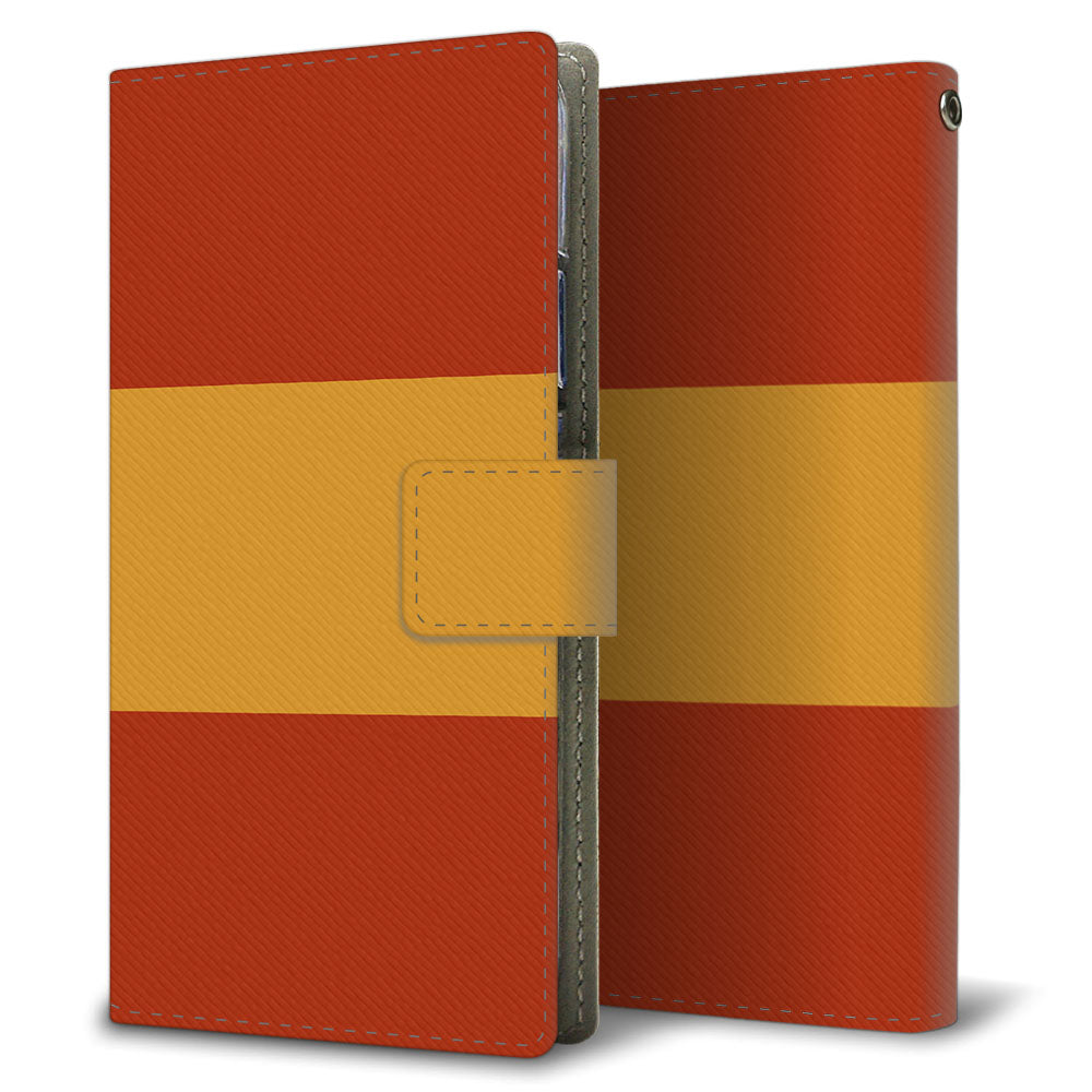 Galaxy S25 SM-S931Z SoftBank かわいいトリコロール プリント手帳型ケース 耐衝撃