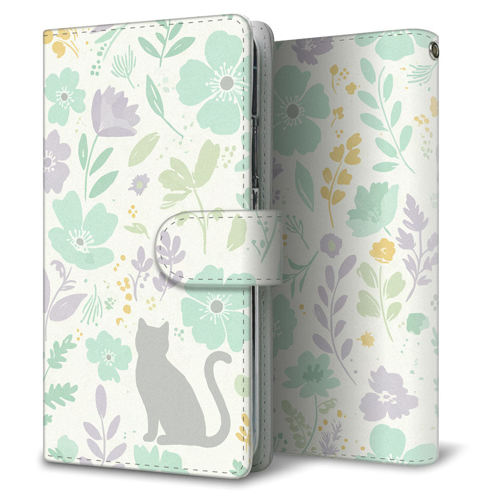 Redmi Note 10 JE XIG02 au 北欧風パステル 大人かわいい プリント手帳型ケース 耐衝撃