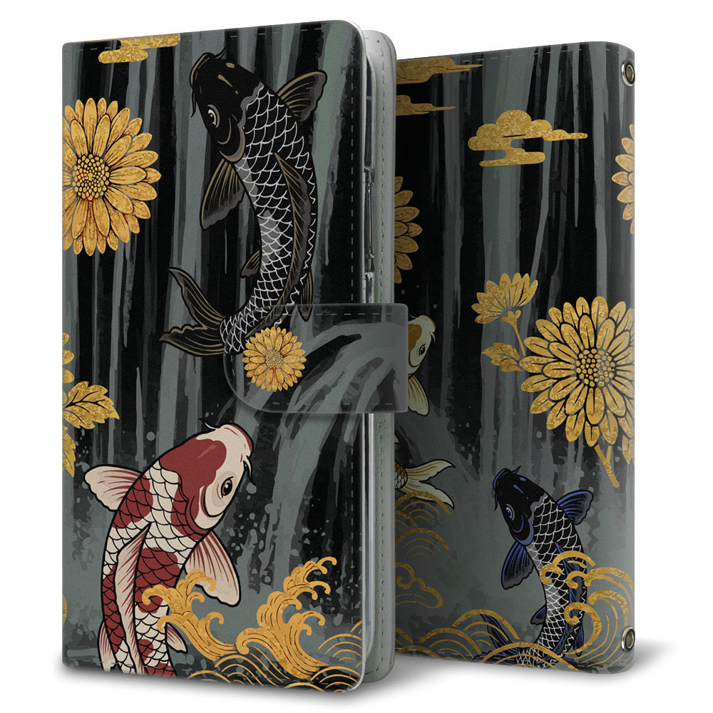 Galaxy S10+ Olympic Games Edition docomo いかつい魂 プリント手帳型ケース 耐衝撃