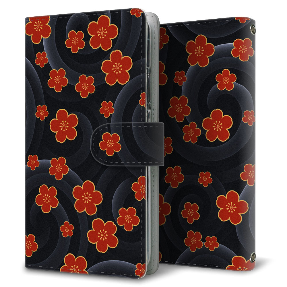 Android One S6 いかつい魂 プリント手帳型ケース 耐衝撃