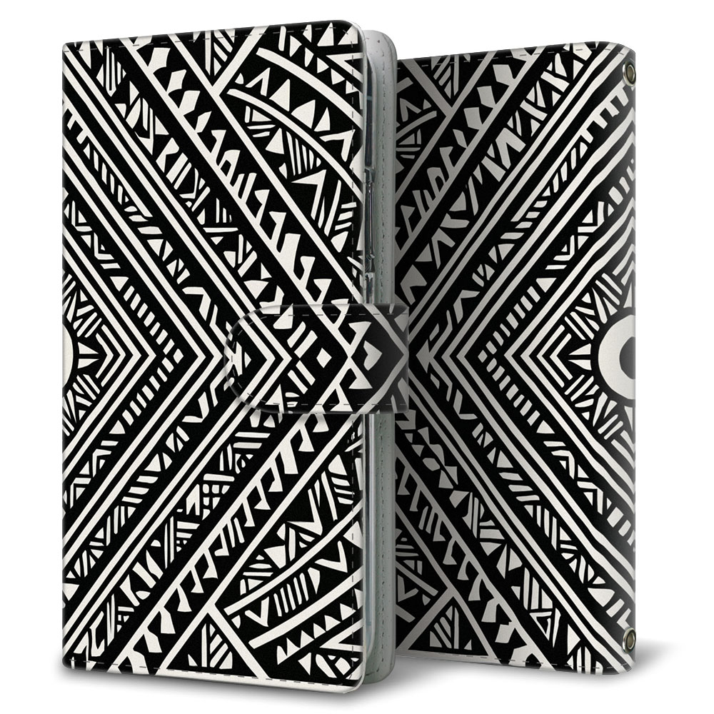 AQUOS ZETA SH-04H docomo いかつい魂 プリント手帳型ケース 耐衝撃