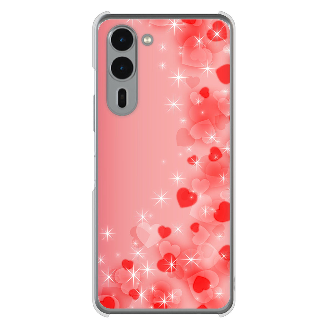 arrows We2 Plus F-51E docomo 高画質仕上げ 背面印刷 ハードケース 【003 ハート色の夢】