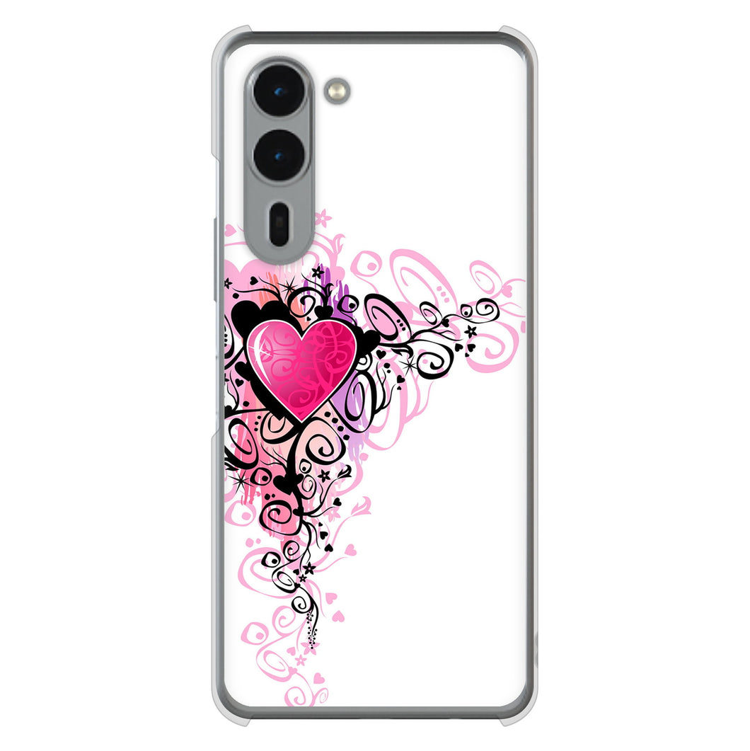 arrows We2 Plus F-51E docomo 高画質仕上げ 背面印刷 ハードケースきらめきハート