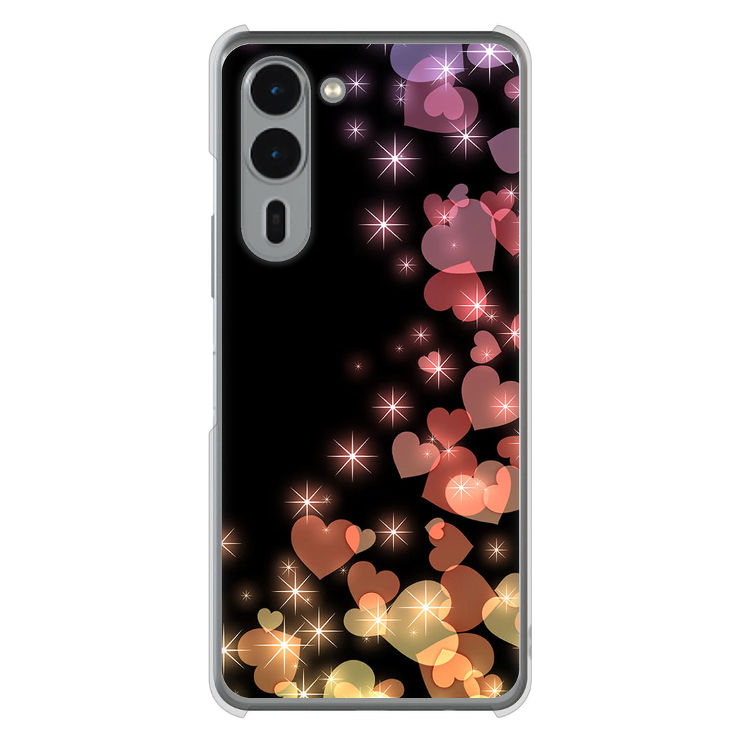 arrows We2 Plus F-51E docomo 高画質仕上げ 背面印刷 ハードケースきらめきハート