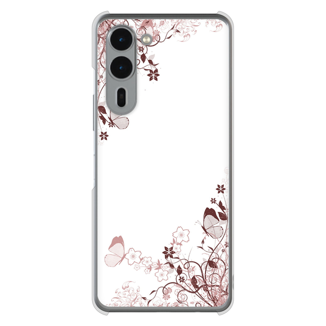 arrows We2 Plus F-51E docomo 高画質仕上げ 背面印刷 ハードケースバタフライ