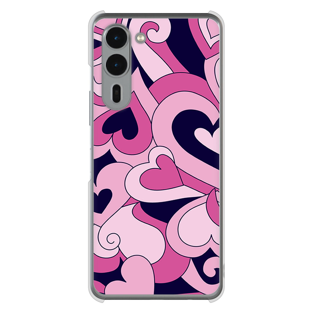 arrows We2 Plus F-51E docomo 高画質仕上げ 背面印刷 ハードケースプリティハート