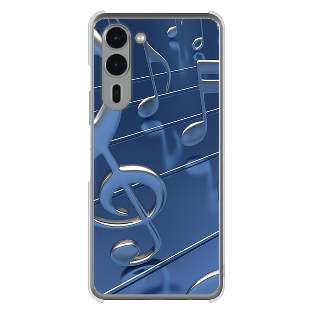 arrows We2 Plus F-51E docomo 高画質仕上げ 背面印刷 ハードケース音符