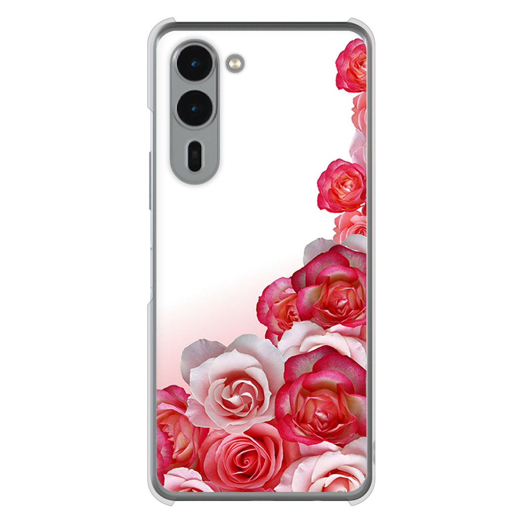 arrows We2 Plus F-51E docomo 高画質仕上げ 背面印刷 ハードケースロマンチックなバラ