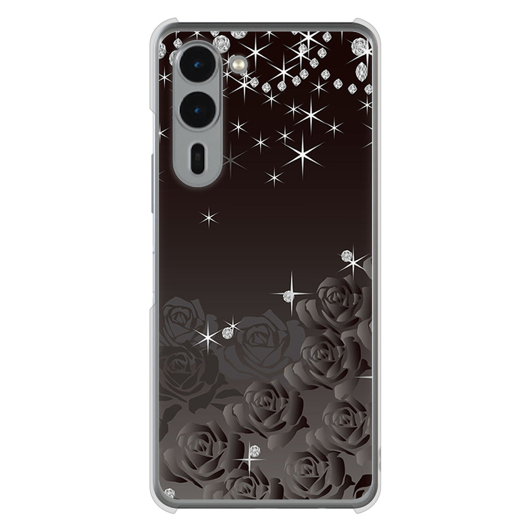 arrows We2 Plus F-51E docomo 高画質仕上げ 背面印刷 ハードケースロマンチックなバラ