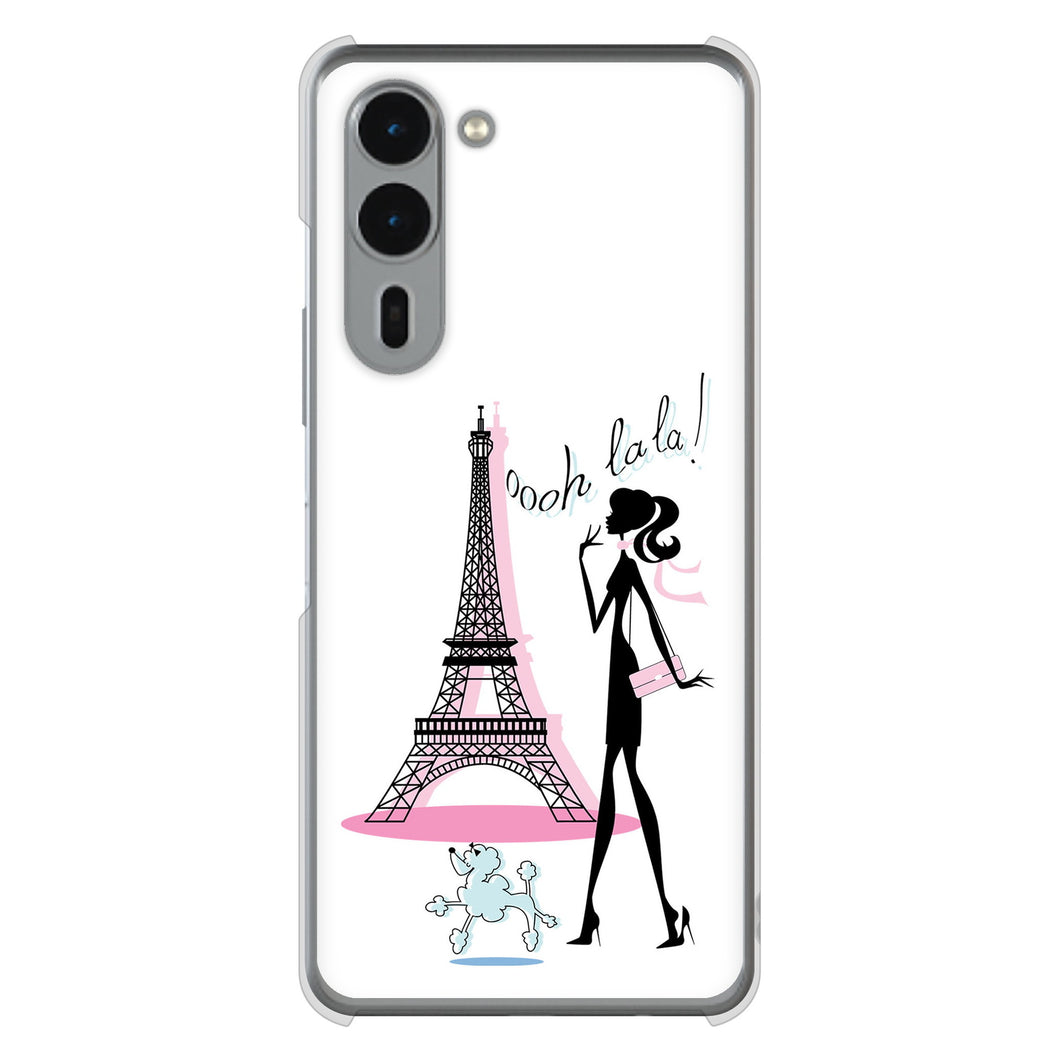 arrows We2 Plus F-51E docomo 高画質仕上げ 背面印刷 ハードケースLOVE フランス