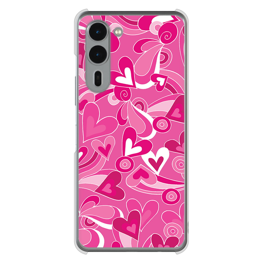 arrows We2 Plus F-51E docomo 高画質仕上げ 背面印刷 ハードケースプリティハート