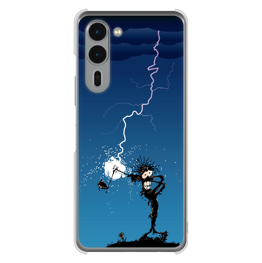 arrows We2 Plus F-51E docomo 高画質仕上げ 背面印刷 ハードケース 【417 ゴルファーの苦難】