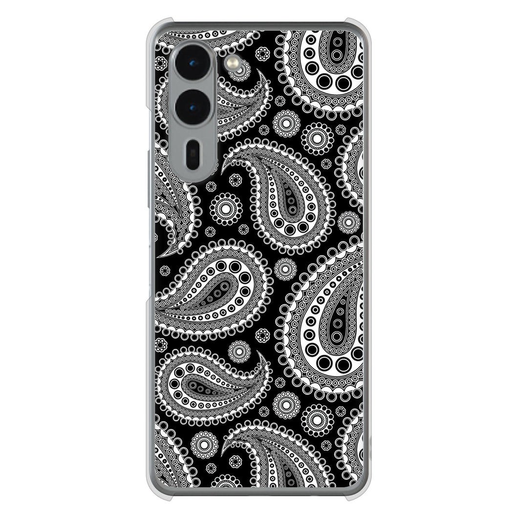 arrows We2 Plus F-51E docomo 高画質仕上げ 背面印刷 ハードケースペイズリー