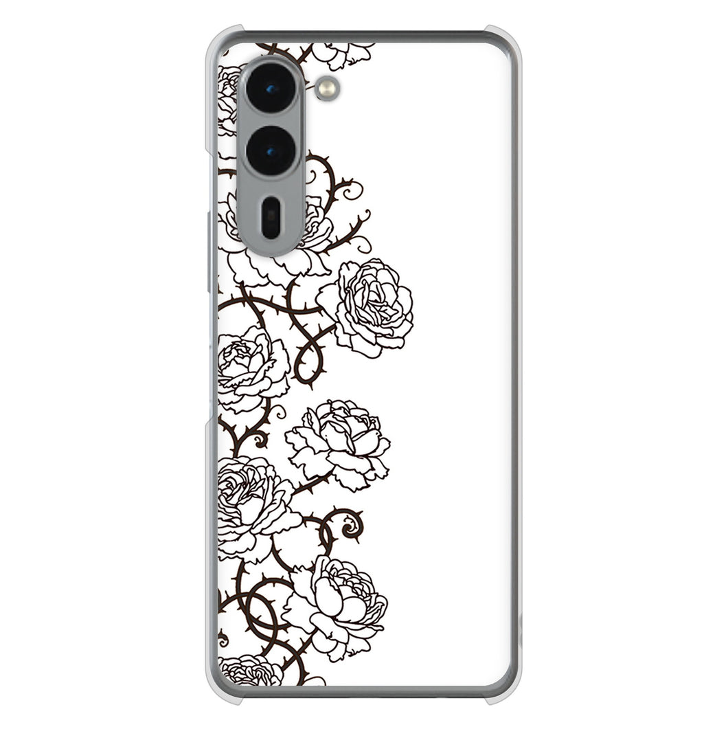 arrows We2 Plus F-51E docomo 高画質仕上げ 背面印刷 ハードケース 【467 イバラ】