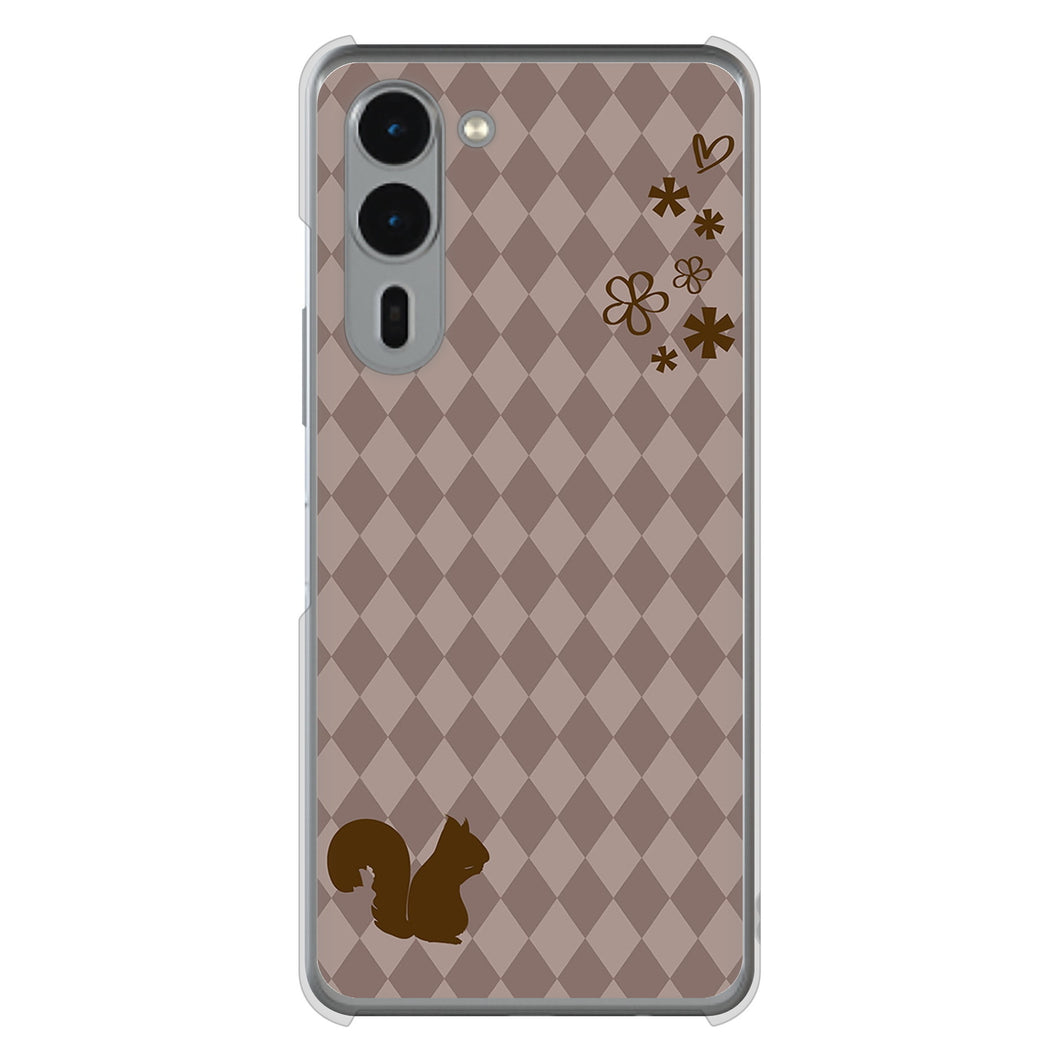 arrows We2 Plus F-51E docomo 高画質仕上げ 背面印刷 ハードケース 【515 リス】