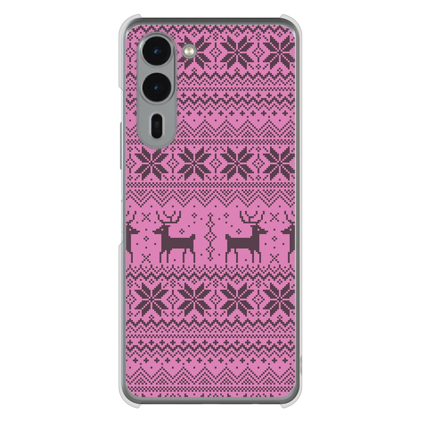 arrows We2 Plus F-51E docomo 高画質仕上げ 背面印刷 ハードケースクリスマス