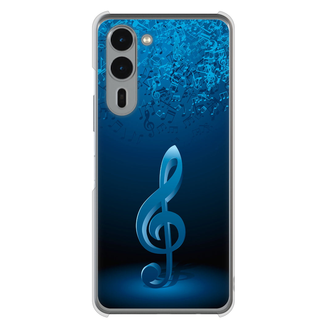 arrows We2 Plus F-51E docomo 高画質仕上げ 背面印刷 ハードケース音符