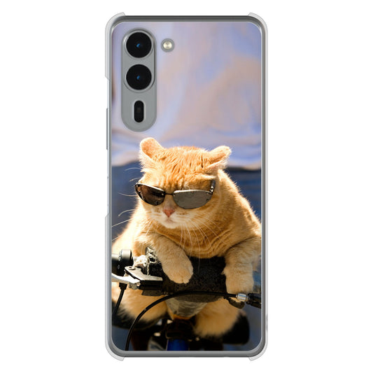 arrows We2 Plus F-51E docomo 高画質仕上げ 背面印刷 ハードケース 【595 にゃんとサイクル】