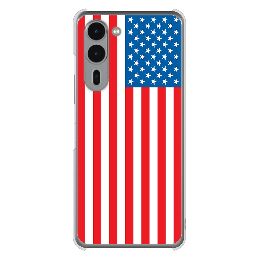 arrows We2 Plus F-51E docomo 高画質仕上げ 背面印刷 ハードケース国旗