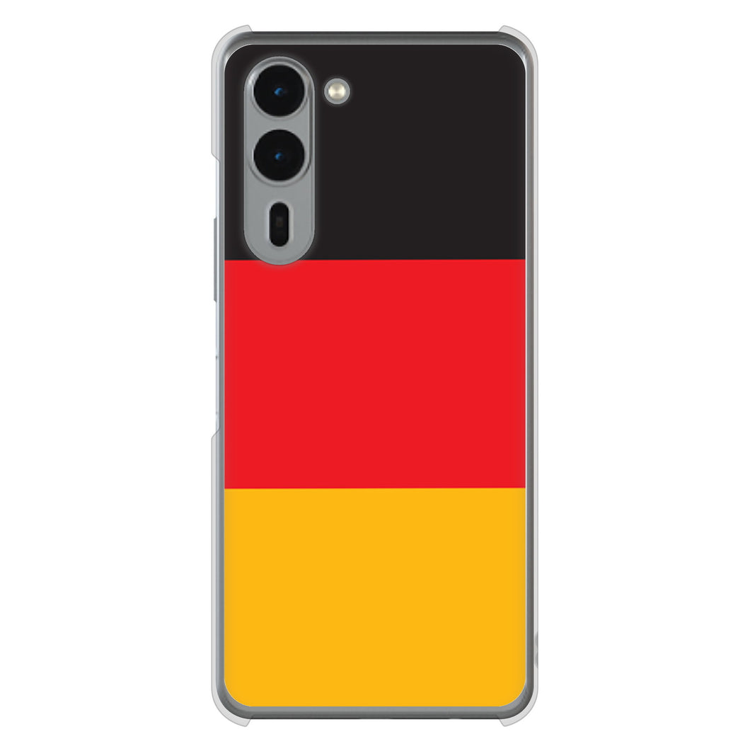 arrows We2 Plus F-51E docomo 高画質仕上げ 背面印刷 ハードケース国旗