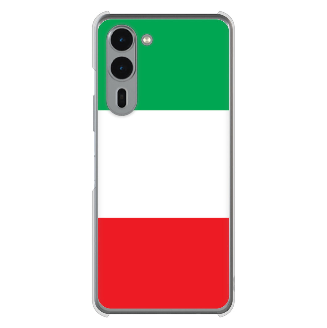 arrows We2 Plus F-51E docomo 高画質仕上げ 背面印刷 ハードケース国旗