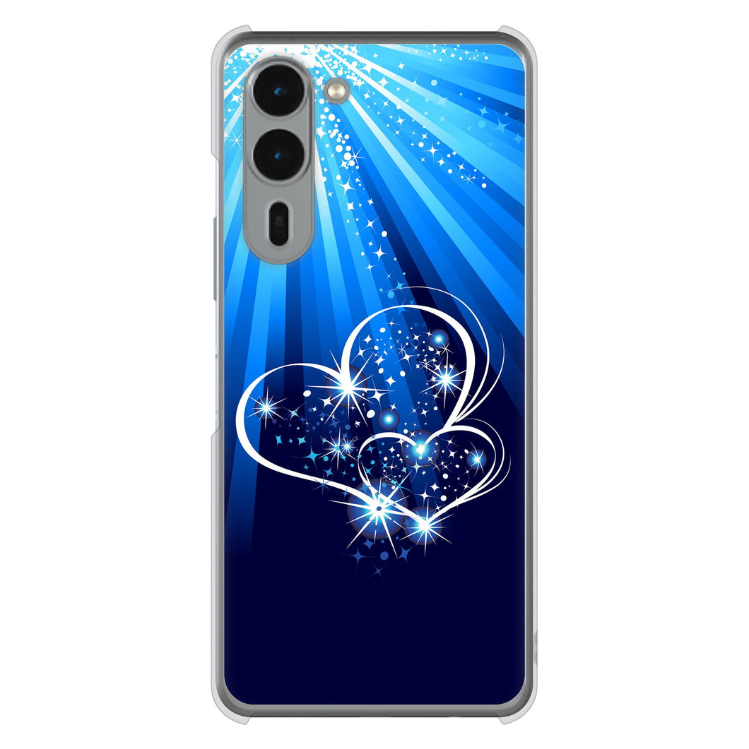 arrows We2 Plus F-51E docomo 高画質仕上げ 背面印刷 ハードケースきらめきハート