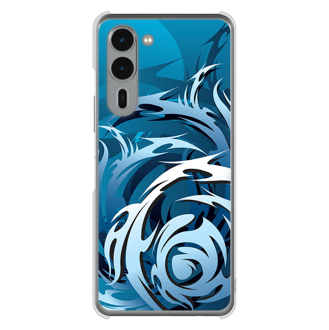 arrows We2 Plus F-51E docomo 高画質仕上げ 背面印刷 ハードケース 【731 ドラゴンサークル】