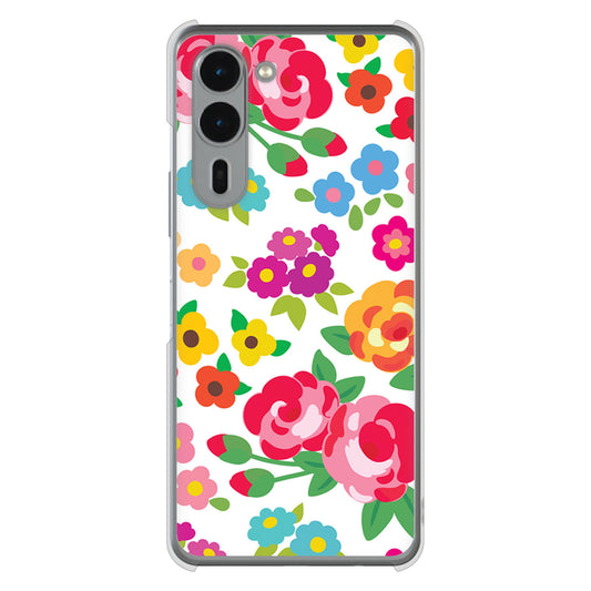 arrows We2 Plus F-51E docomo 高画質仕上げ 背面印刷 ハードケース 【776 5月のフラワーガーデン】