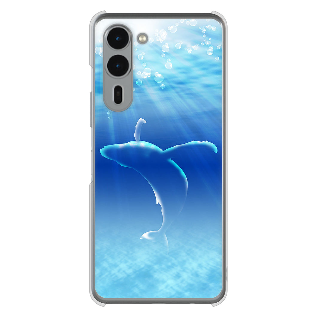 arrows We2 Plus F-51E docomo 高画質仕上げ 背面印刷 ハードケース海の守り神