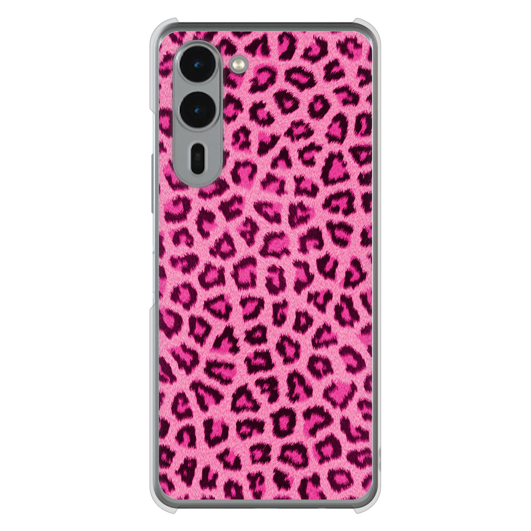 arrows We2 Plus F-51E docomo 高画質仕上げ 背面印刷 ハードケースヒョウ柄ベーシックS